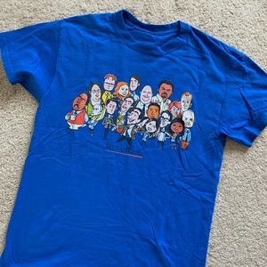 The Office TV Show Cartoon T-shirt Mens Medium